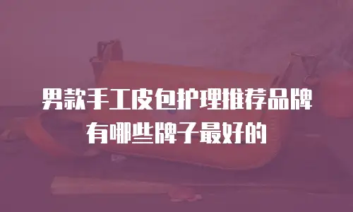 男款手工皮包护理推荐品牌有哪些牌子最好的