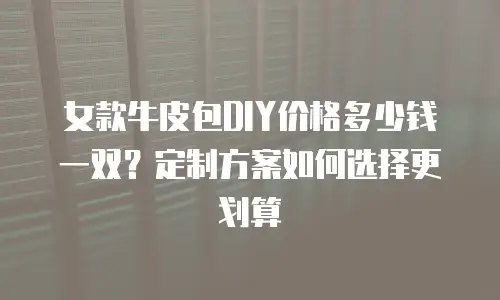 女款牛皮包DIY价格多少钱一双？定制方案如何选择更划算