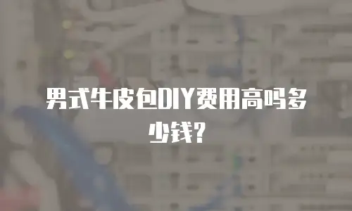 男式牛皮包DIY费用高吗多少钱？