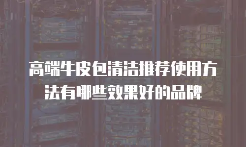 高端牛皮包清洁推荐使用方法有哪些效果好的品牌