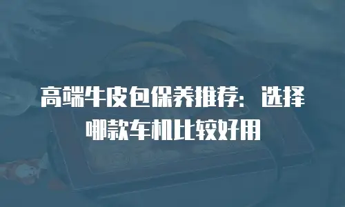 高端牛皮包保养推荐：选择哪款车机比较好用