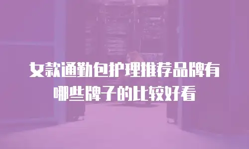 女款通勤包护理推荐品牌有哪些牌子的比较好看