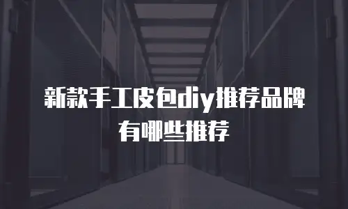 新款手工皮包diy推荐品牌有哪些推荐