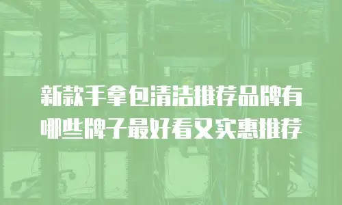 新款手拿包清洁推荐品牌有哪些牌子最好看又实惠推荐