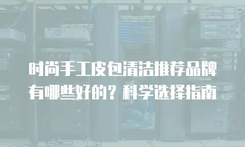 时尚手工皮包清洁推荐品牌有哪些好的？科学选择指南