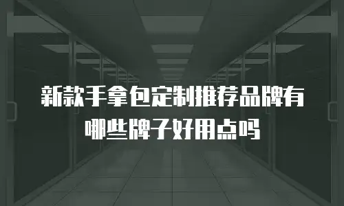 新款手拿包定制推荐品牌有哪些牌子好用点吗