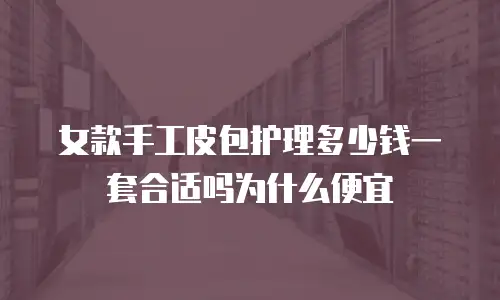 女款手工皮包护理多少钱一套合适吗为什么便宜
