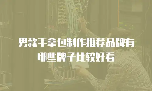 男款手拿包制作推荐品牌有哪些牌子比较好看