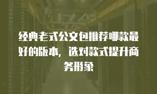 经典老式公文包推荐哪款最好的版本，选对款式提升商务形象