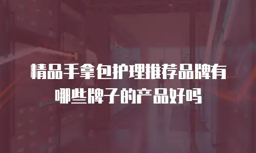 精品手拿包护理推荐品牌有哪些牌子的产品好吗