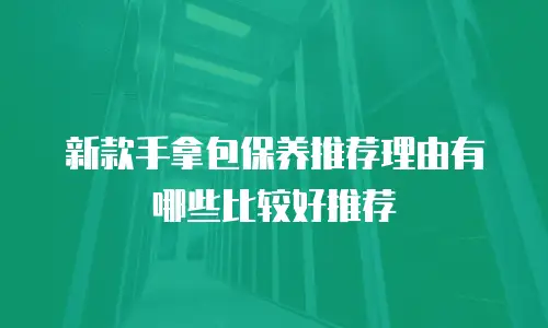 新款手拿包保养推荐理由有哪些比较好推荐