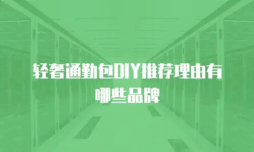 轻奢通勤包DIY推荐理由有哪些品牌