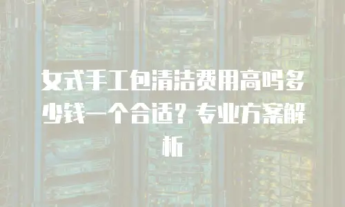 女式手工包清洁费用高吗多少钱一个合适？专业方案解析
