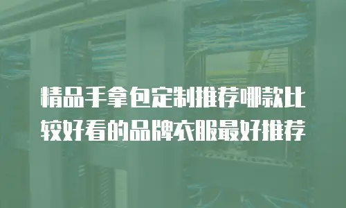 精品手拿包定制推荐哪款比较好看的品牌衣服最好推荐
