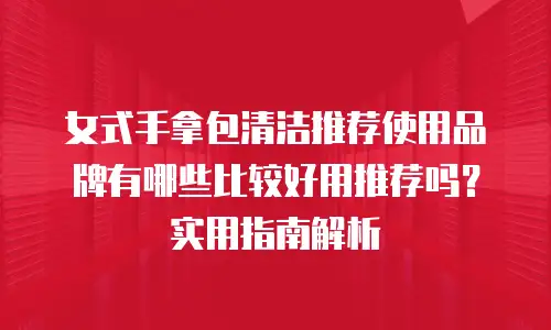 女式手拿包清洁推荐使用品牌有哪些比较好用推荐吗？实用指南解析