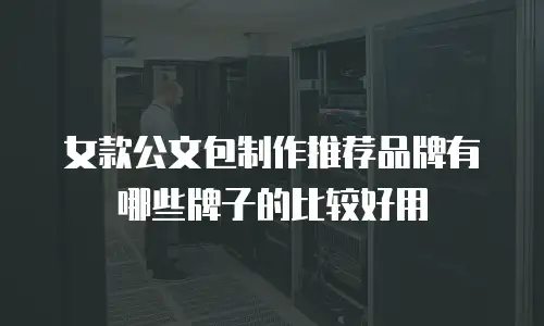 女款公文包制作推荐品牌有哪些牌子的比较好用