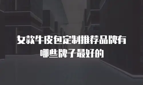 女款牛皮包定制推荐品牌有哪些牌子最好的