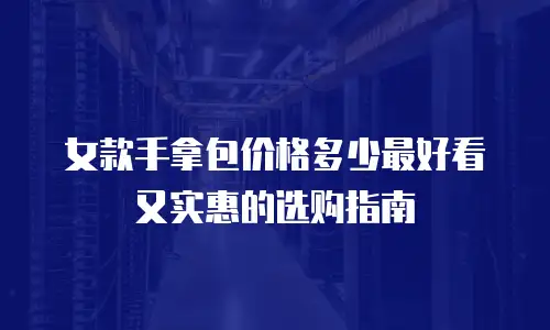 女款手拿包价格多少最好看又实惠的选购指南
