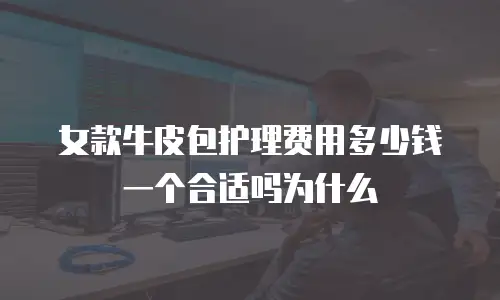 女款牛皮包护理费用多少钱一个合适吗为什么