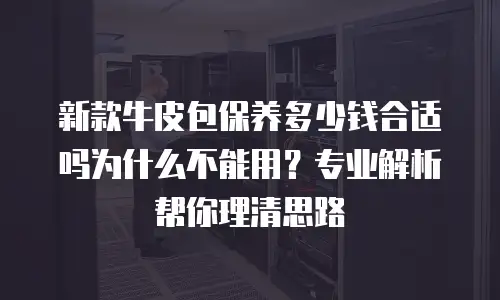新款牛皮包保养多少钱合适吗为什么不能用？专业解析帮你理清思路
