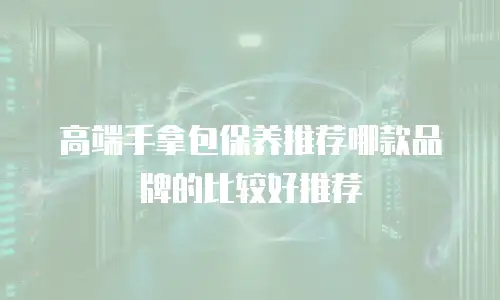 高端手拿包保养推荐哪款品牌的比较好推荐