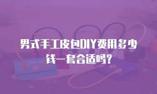 男式手工皮包DIY费用多少钱一套合适吗？