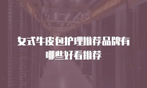 女式牛皮包护理推荐品牌有哪些好看推荐