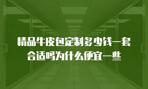 精品牛皮包定制多少钱一套合适吗为什么便宜一些