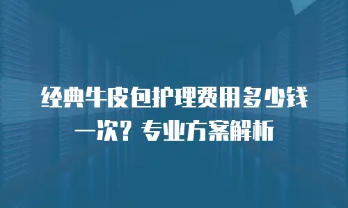 经典牛皮包护理费用多少钱一次？专业方案解析