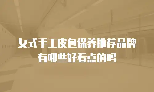 女式手工皮包保养推荐品牌有哪些好看点的吗