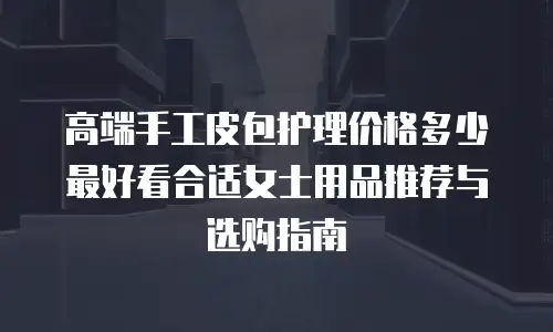 高端手工皮包护理价格多少最好看合适女士用品推荐与选购指南