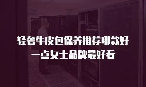 轻奢牛皮包保养推荐哪款好一点女士品牌最好看