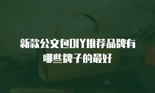 新款公文包DIY推荐品牌有哪些牌子的最好