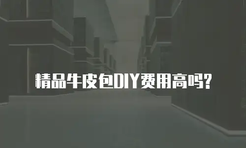 精品牛皮包DIY费用高吗?