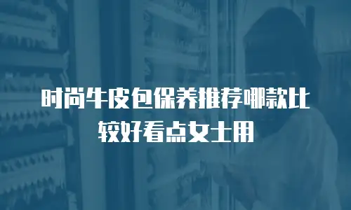 时尚牛皮包保养推荐哪款比较好看点女士用