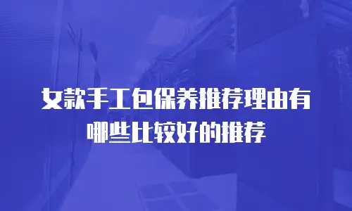女款手工包保养推荐理由有哪些比较好的推荐