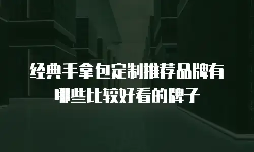 经典手拿包定制推荐品牌有哪些比较好看的牌子