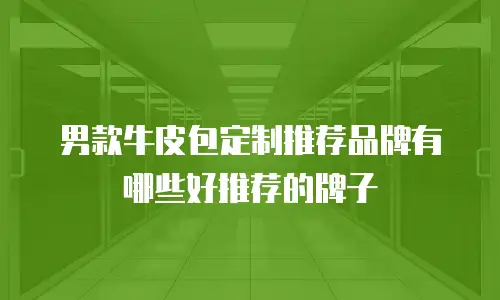 男款牛皮包定制推荐品牌有哪些好推荐的牌子