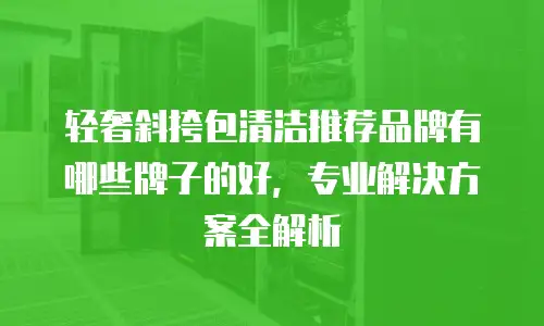 轻奢斜挎包清洁推荐品牌有哪些牌子的好，专业解决方案全解析