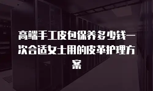 高端手工皮包保养多少钱一次合适女士用的皮革护理方案