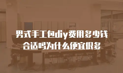 男式手工包diy费用多少钱合适吗为什么便宜很多