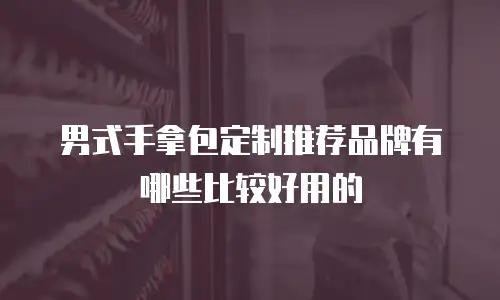 男式手拿包定制推荐品牌有哪些比较好用的