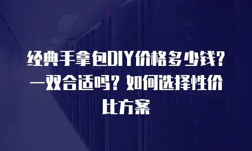 经典手拿包DIY价格多少钱？一双合适吗？如何选择性价比方案