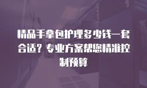 精品手拿包护理多少钱一套合适？专业方案帮您精准控制预算