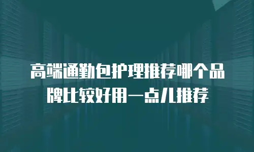 高端通勤包护理推荐哪个品牌比较好用一点儿推荐
