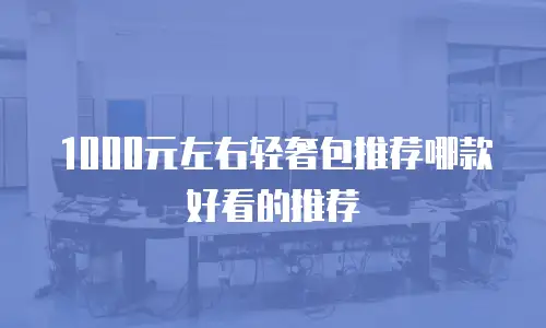 1000元左右轻奢包推荐哪款好看的推荐