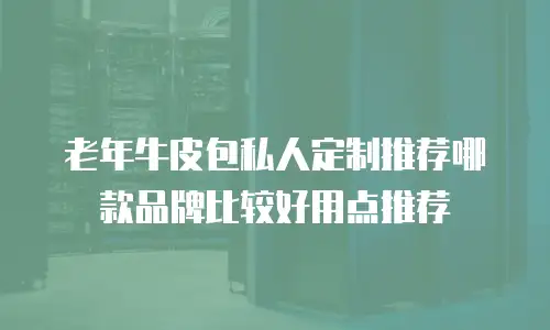 老年牛皮包私人定制推荐哪款品牌比较好用点推荐