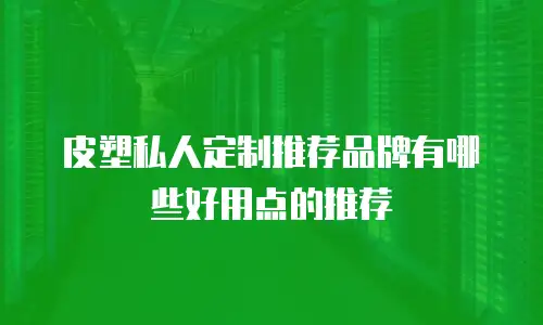 皮塑私人定制推荐品牌有哪些好用点的推荐