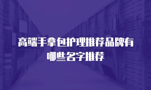 高端手拿包护理推荐品牌有哪些名字推荐