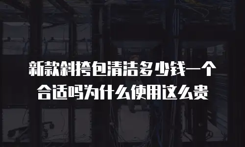 新款斜挎包清洁多少钱一个合适吗为什么使用这么贵